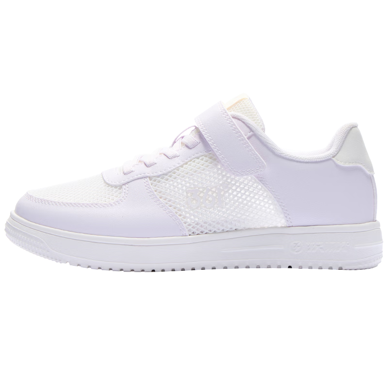 361° Kids Sports Shoes 2026 Summer Boys and Girls Breathable Mesh Sneakers White Size 33