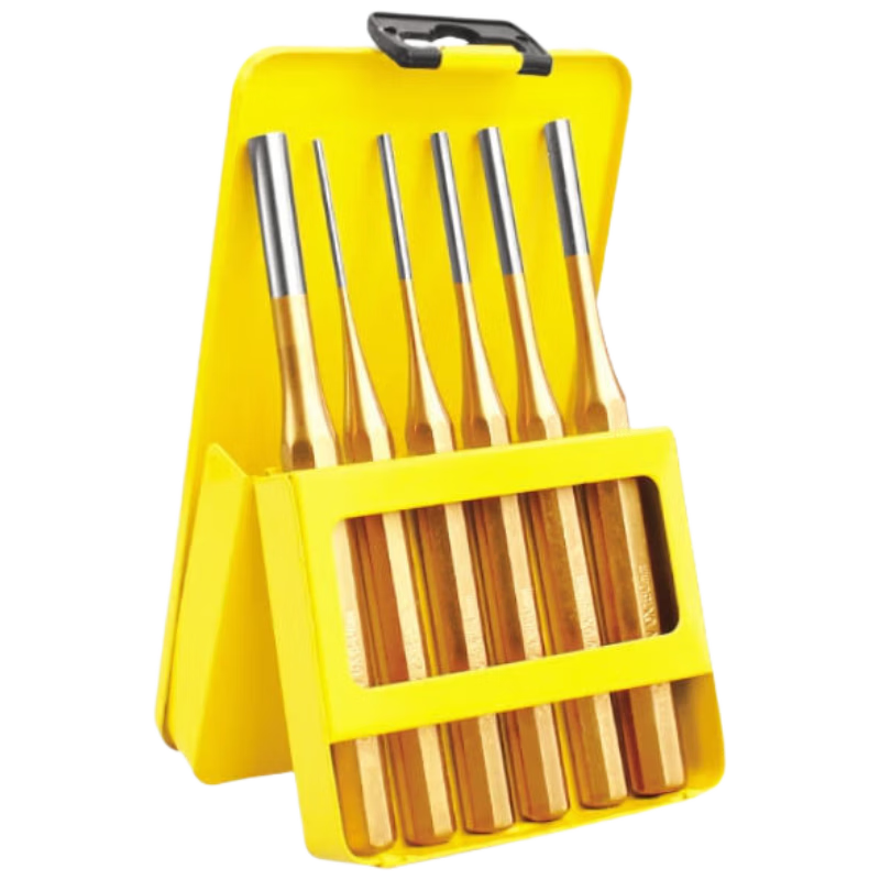 BOSI 6-Piece Punching Pliers and Drilling Positioning Punch Chisel Set BS523806