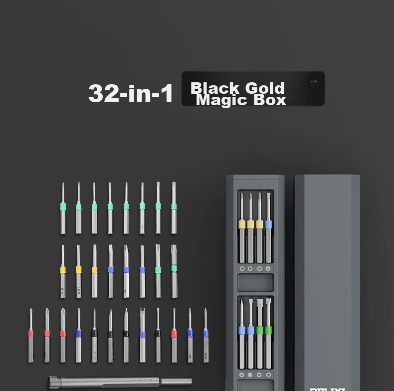 DELIXI Ratchet Screwdriver Set Multi-Function Phillips and Slotted Household Universal Small Screwdriver 31