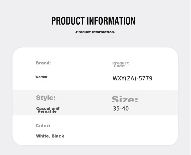 Warrior Sports Shoes Unisex Couple Spring Autumn Mesh Breathable Comfortable Casual Dad Shoes Black Size 40 7