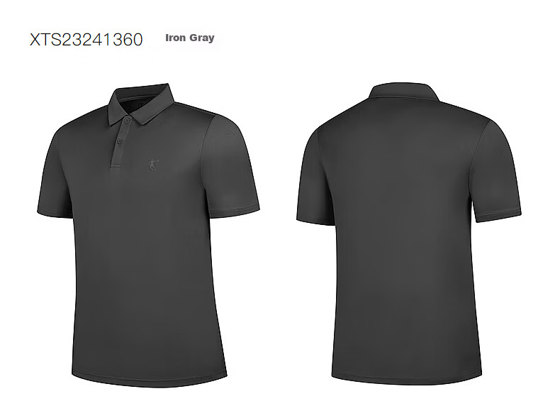 Jordan Men's Polo Shirt Comfortable Business Casual Summer Quick-Dry Short Sleeve Sports Top 38