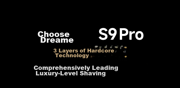 Dreame [Flagship Best Seller] Electric Shaver for Men, Dense Beard, Sensitive Skin, Intelligent Speed Adjustment, Skin-Friendly Razor, Boyfriend Birthday Gift, Premium Gift Box S9 3