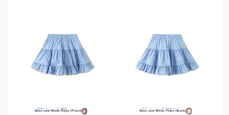 Balabala Kids Skirt Girls 2026 Summer Sweet Bowknot Short Skirt for Toddlers and Older Girls 14