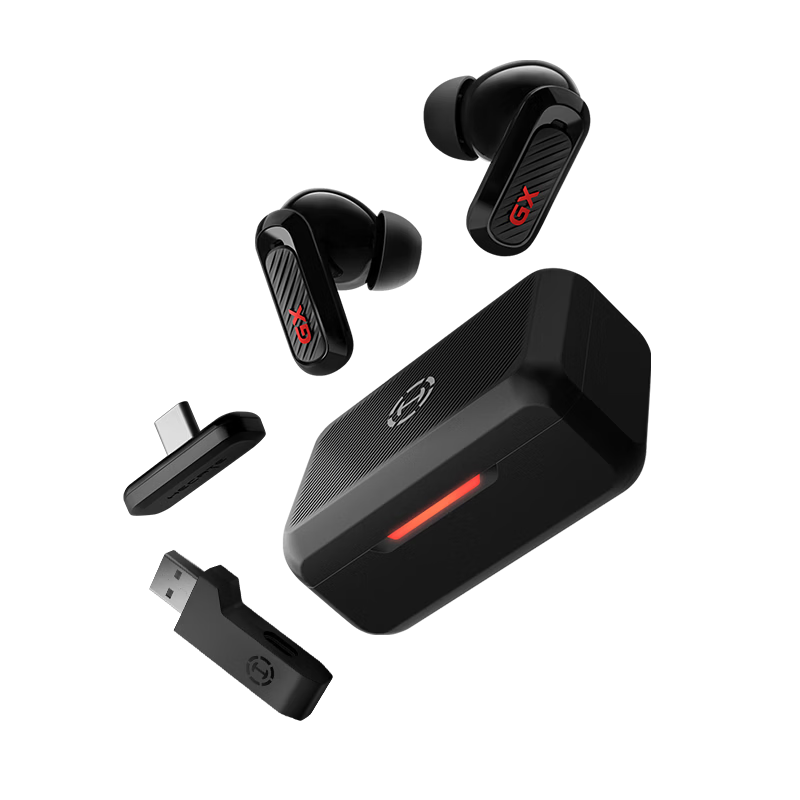 EDIFIER HECATE GX03 Ultra 2026 Latest 2.4G True Wireless TWS Bluetooth In-Ear Noise Cancelling Gaming E-Sports Computer Delta FPS Samurai Black