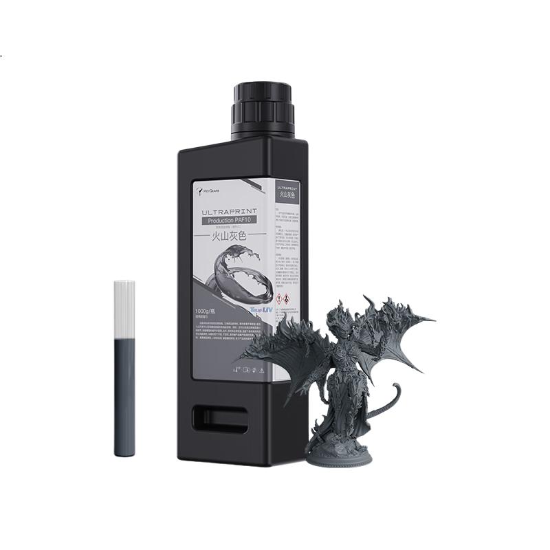 HEYGEARS Black Soft Finished PAF10 (PVC-like) Resin Anti-Aging