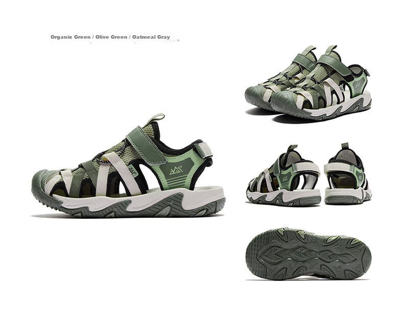 361° Kids Sandals 26 Summer Boys Girls Breathable Closed-Toe Anti-Collision Beach Frame Shoes Black Size 38 38