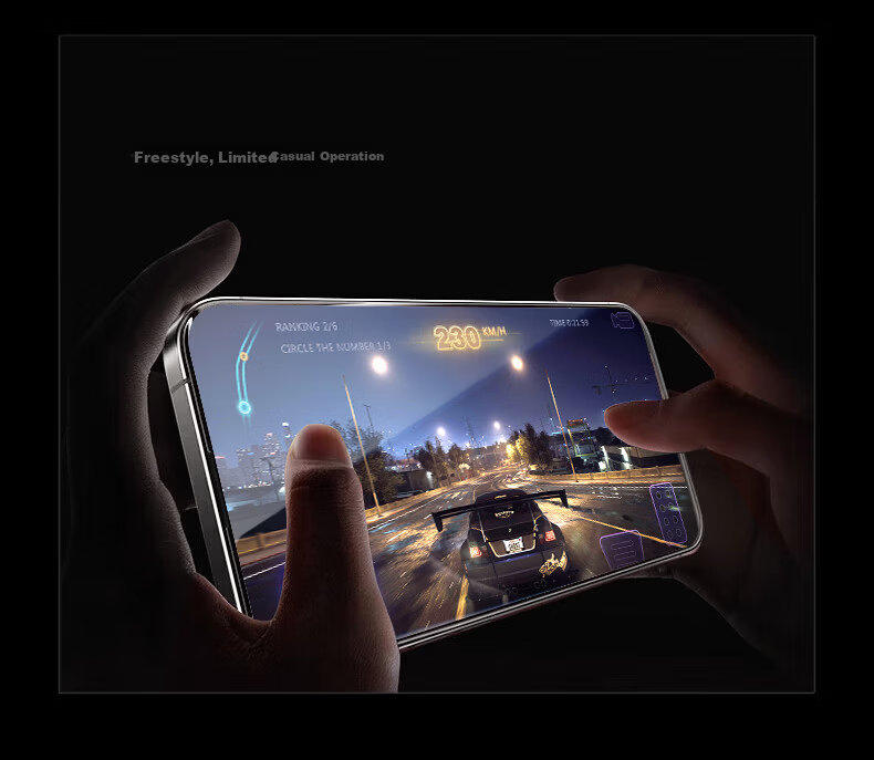 Langling Ice Porcelain Film for Honor 600 Super Edition/600 Pro Screen Protector Honor 600 Vitality Edition Hydrogel Film Non-Tempered Full Coverage Anti-Fingerprint Dust-Free Installation 9