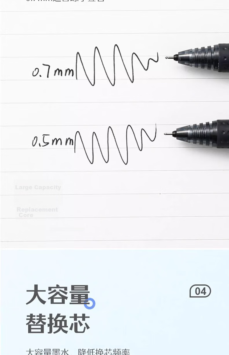 PILOT BXRT-V5 Black Retractable Gel Pen 0.5mm Student Signature Pen Business Water Pen Exam Writing Pen High-Quality Stationery Set Carbon Ink Pen 3-Pack 9