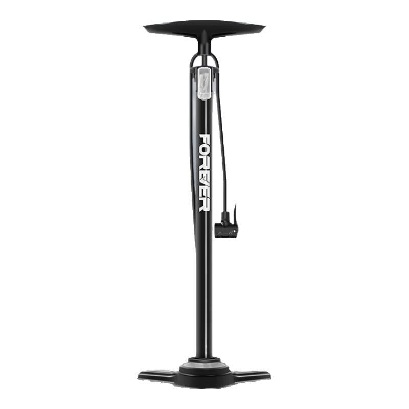 FOREVER Bicycle Pump for Home Use, High-Pressure Inflation for Motorcycles, Electric Bikes, Cars, Basketball, Universal Air Hose, Portable