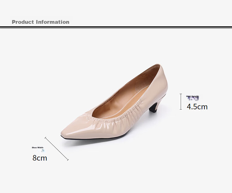Le Saunda 26 New Style Queen Stride Pointed Toe French Style Elegant Commuter Lambskin Flats Women 7M47502 Ebony Black BKP35 2