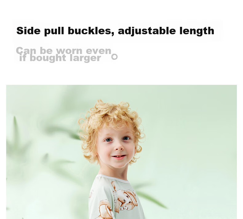 Betis Kids Summer 2026 Yokes Silk Sleepwear Boys Girls Short Sleeve Cool Nightgown 25