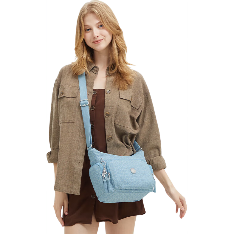 Kaplin Vibrant Travel Fashion Practical Crossbody Bag GABB S Light Blue Birthday Gift