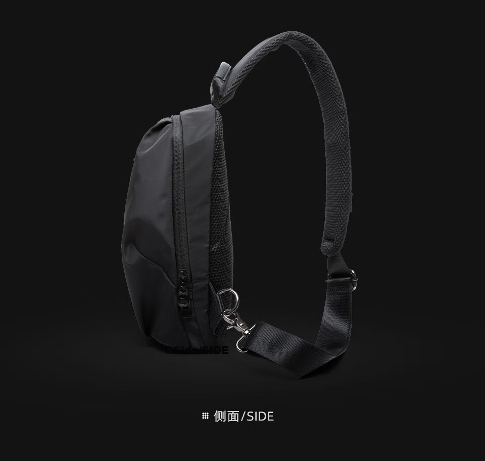 Fanzhe Men's Crossbody Bag 2026 New Fashion Single Shoulder Large Capacity Chest Bag Popular Men's Cycling Backpack Messenger Bag 24
