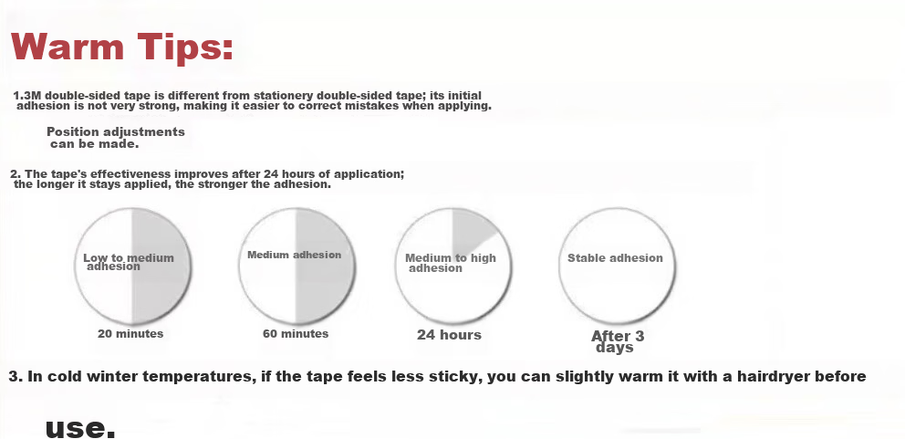 3M Double-Sided Strong Foam Tape Office Stationery/ETC/Home Universal Traceless Waterproof High-Temperature Resistant 5608 Width 10mm Length 33m 1