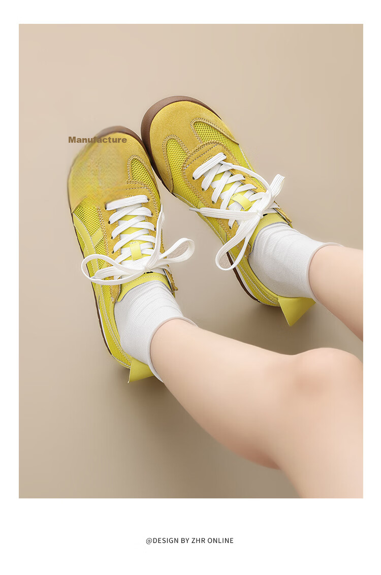 ZHR ZEZEDER Women's Summer Mesh Breathable White Lightweight Flat Sports Shoes BT102PE Silver 38 19