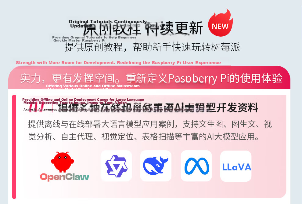Raspberry Pi 5 Official Original Development Board 5th Generation Mainboard LINUX Kit Computer AI Programming 4GB Mainboard Visual Development Kit (8GB) 3