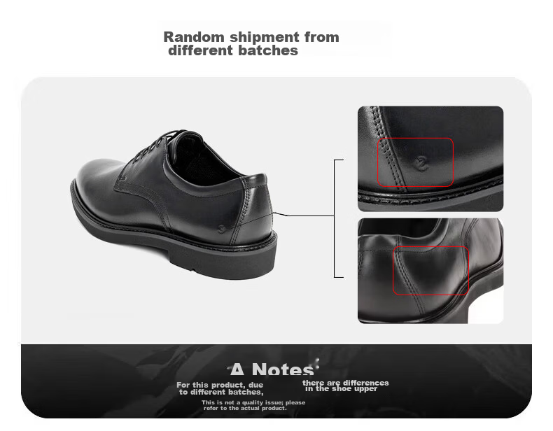 ECCO Business Leather Shoes for Men, Men's Round Toe Derby Shoes, Formal Leather Shoes, Urban London 525604, Size 40 6
