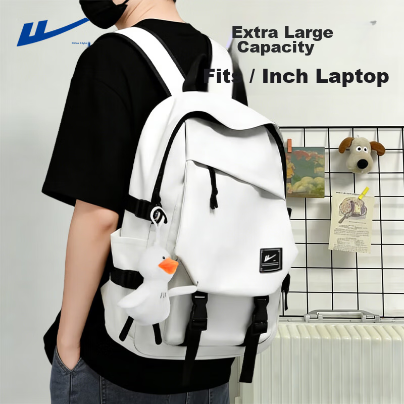Warrior Men's Large Capacity Casual Water-Resistant Commuter Business Backpack Laptop Bag College Student Travel Backpack