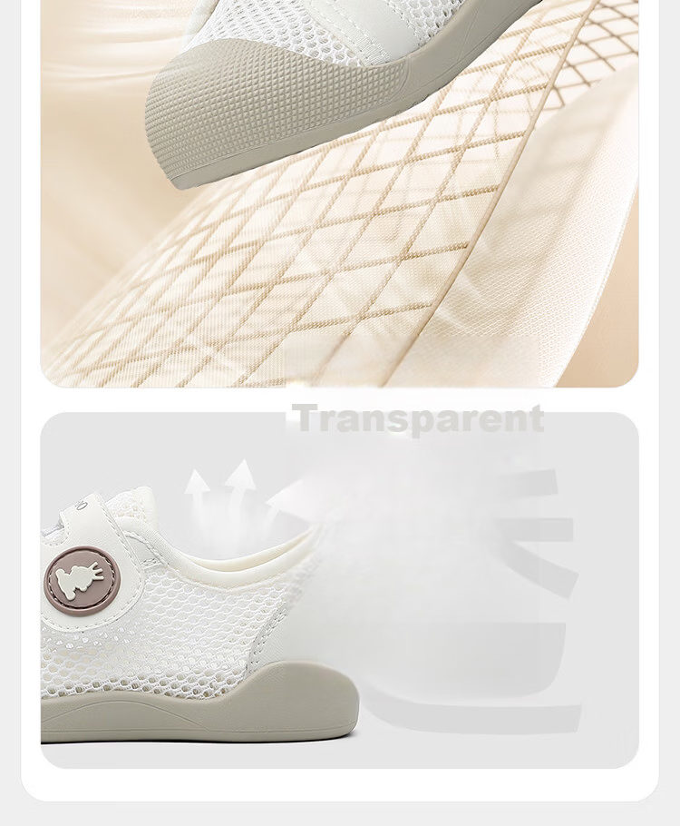 YEEHOO Kids Summer Breathable Mesh Toddler Girls Casual Shoes Soft Sole Non-Slip Stable Boys Sneakers with Mesh Holes 11