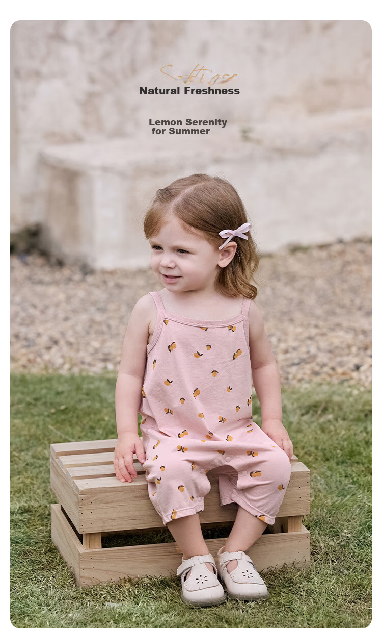 Babylove Baby Summer Thin Cotton Sleeveless Romper Girls Cool Summer Outfit Ningjing Summer 1