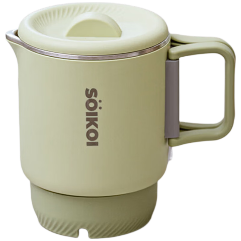 Sizaki Electric Kettle Portable Water Boiler Household Foldable Storage Automatic Insulation Detachable 0.8L SM-3005A