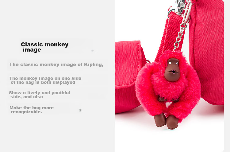 Kaplin Cute Girl Mother-Child Bag Lightweight Compact Shoulder Bag Crossbody Bag EVELYNA Sharp Pink Birthday Gift 11