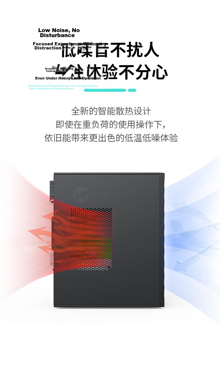 Lenovo Lecoo Cool 310 Business Office Desktop Computer i5-13420H Processor 12GB RAM 512GB SSD 16