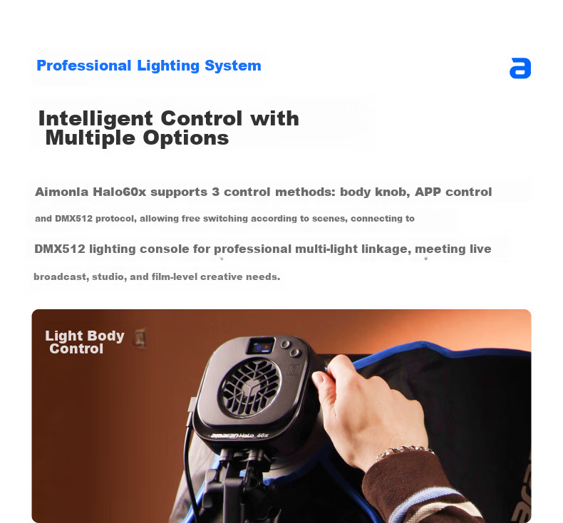 Aputure Amaran Halo 60x Portable Handheld On-Camera Fill Light Photography Live Streaming Video Continuous Light Portrait Outdoor Shooting Light 22