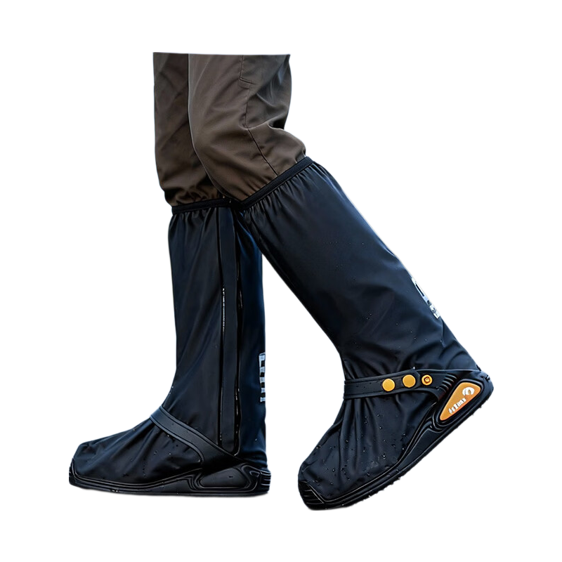 ENGMARSS Tall Rain Boots for Adults, Waterproof Non-Slip Rain Shoes for Men And Women, Student Water Shoes XL (Suitable for Sizes 43-45)
