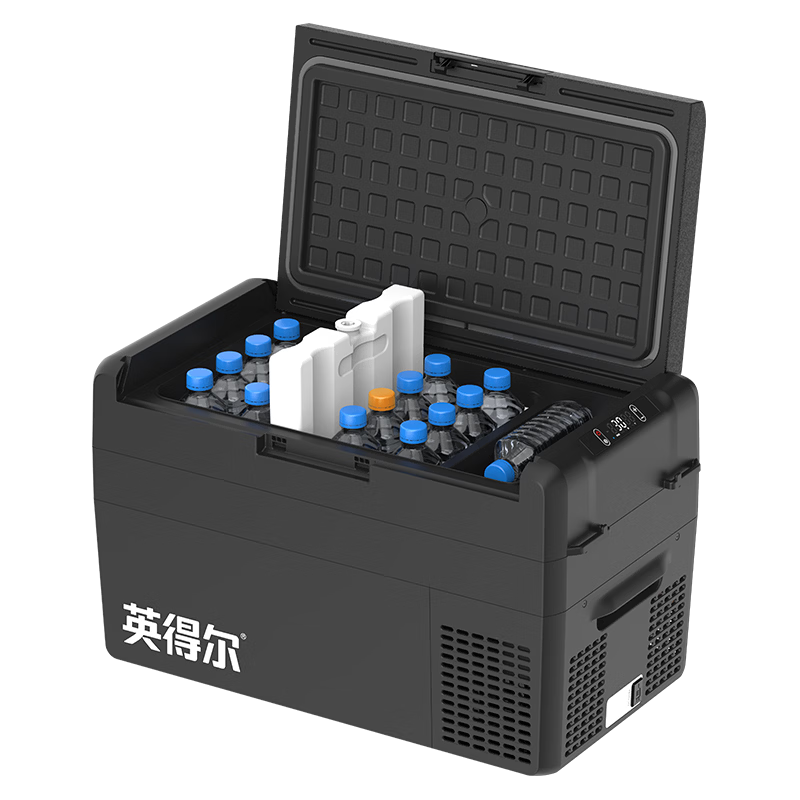 Yingdeer Car Refrigerator Compressor FC25, Dual-Compartment Compressor Car And Home Use, Refrigeration And Freezing Fridge, 12V/24V/220V