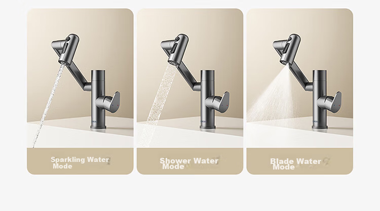 ARROW HS Basin Faucet Bathroom Hot and Cold Dual Control Swivel Mechanical Arm Basin Tap 10