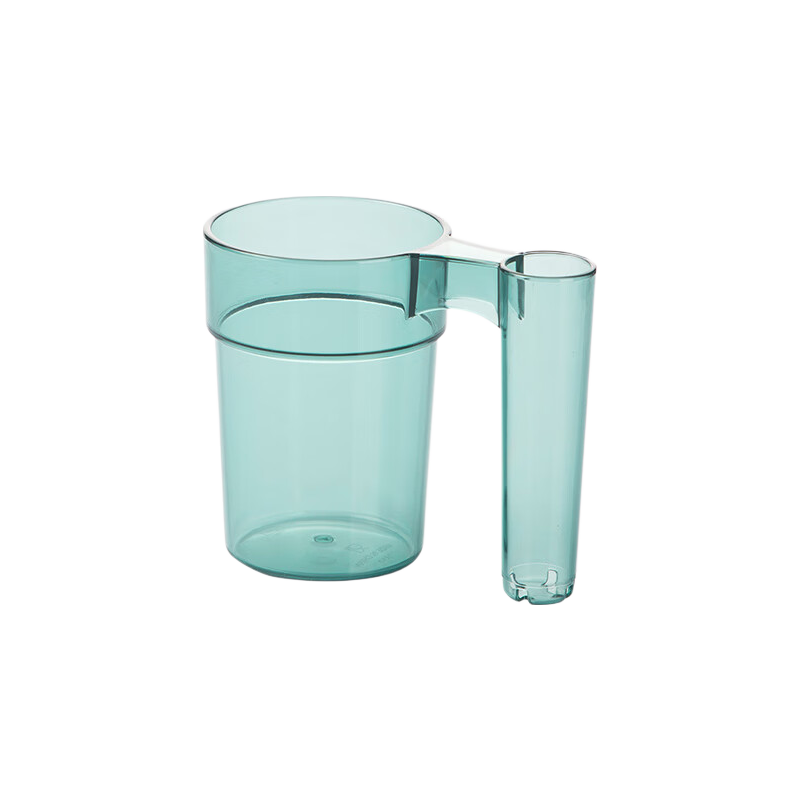 CHAHUA Mouthwash Cup, Toothbrush Cup, Toothbrush Holder, Water Cup with Slot, Random Color, 1 Piece