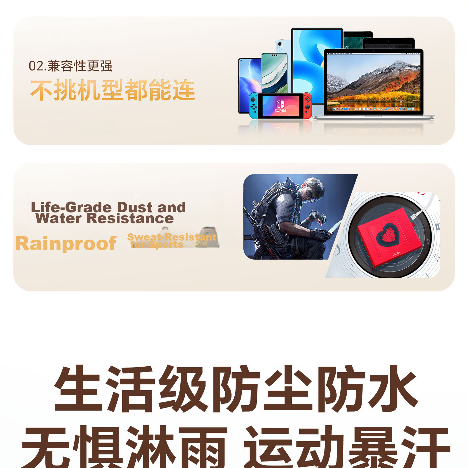 Zhunhang Bluetooth Noise Cancelling In-Ear Wireless Earphones 2026 New Ultra-Long Battery Life Deep Noise Cancellation Berlin Sound Sports Call Gaming Sleep Bluetooth Earphones 23