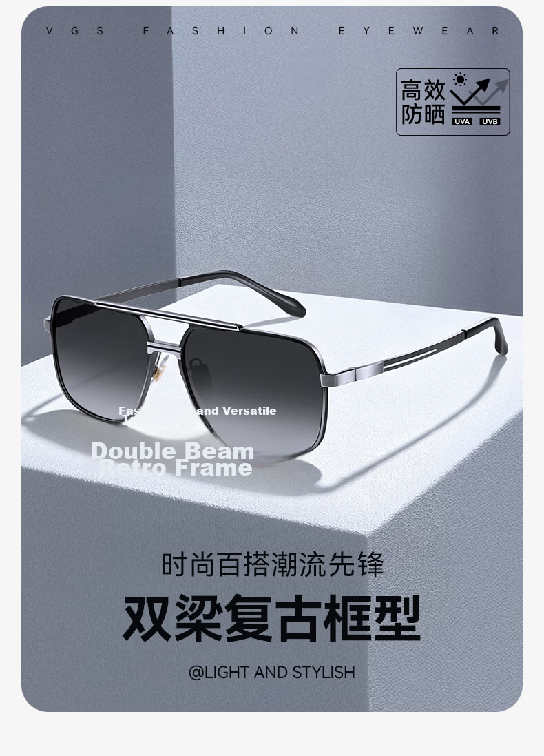 Vigosh Polarized Sunglasses 2026 New UV400 Protection Men's Driving Gift for Dad 4