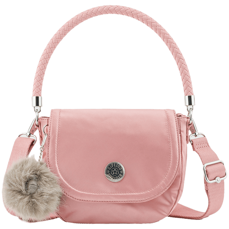 Kipling Fashion Trend BREEN Petal Pink Women's Shoulder Bag Birthday Gift Crossbody Bag