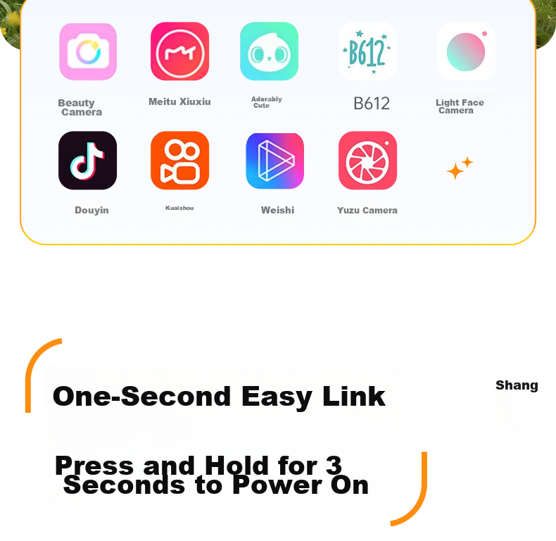 Zhiguozhe 2026 New Edition Diudiu Selfie Stick Magsafe Magnetic Phone Holder Floor Tripod Live Streaming 360° Rotation Anti-Shake Auto Tracking Travel Compact 31