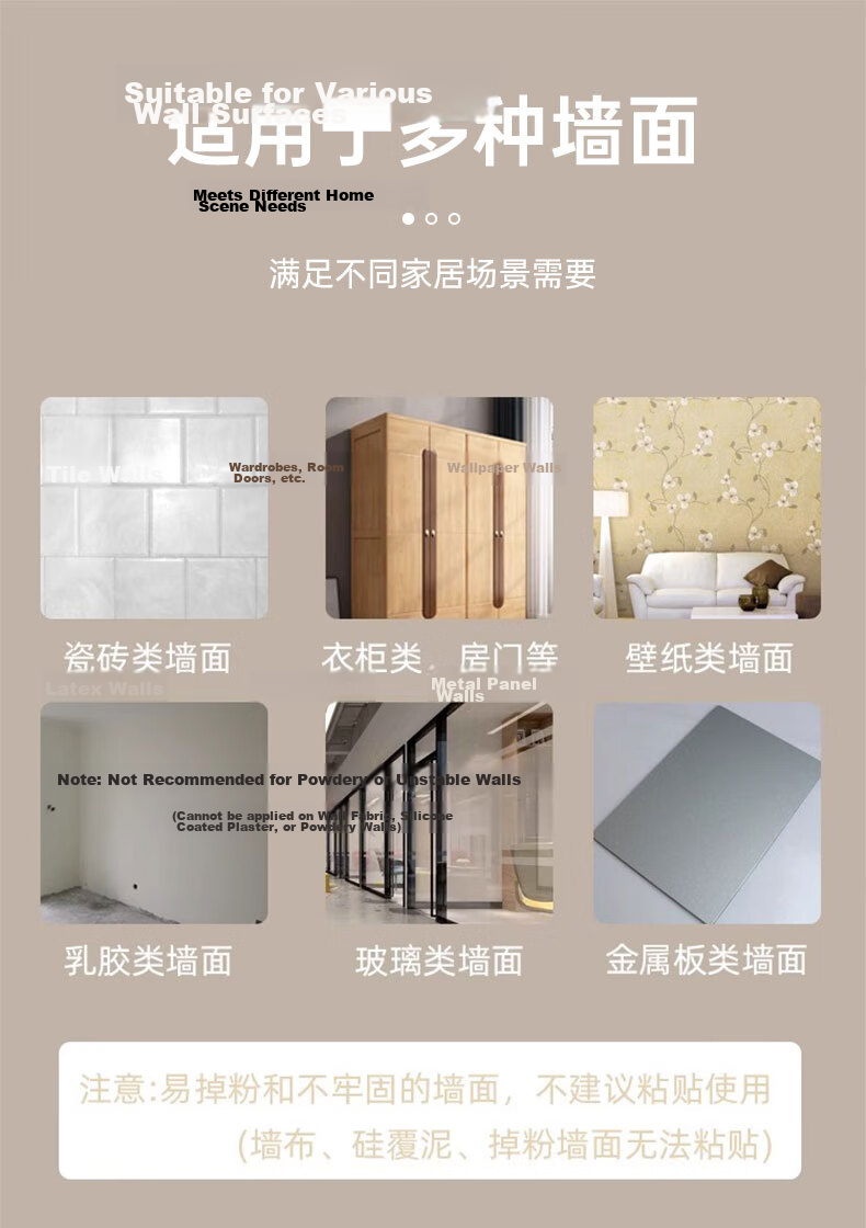 Quanpinwu Acrylic Soft Mirror Wall Sticker Bathroom Full-Length Mirror Self-Adhesive No-Drill 50x70cm 18