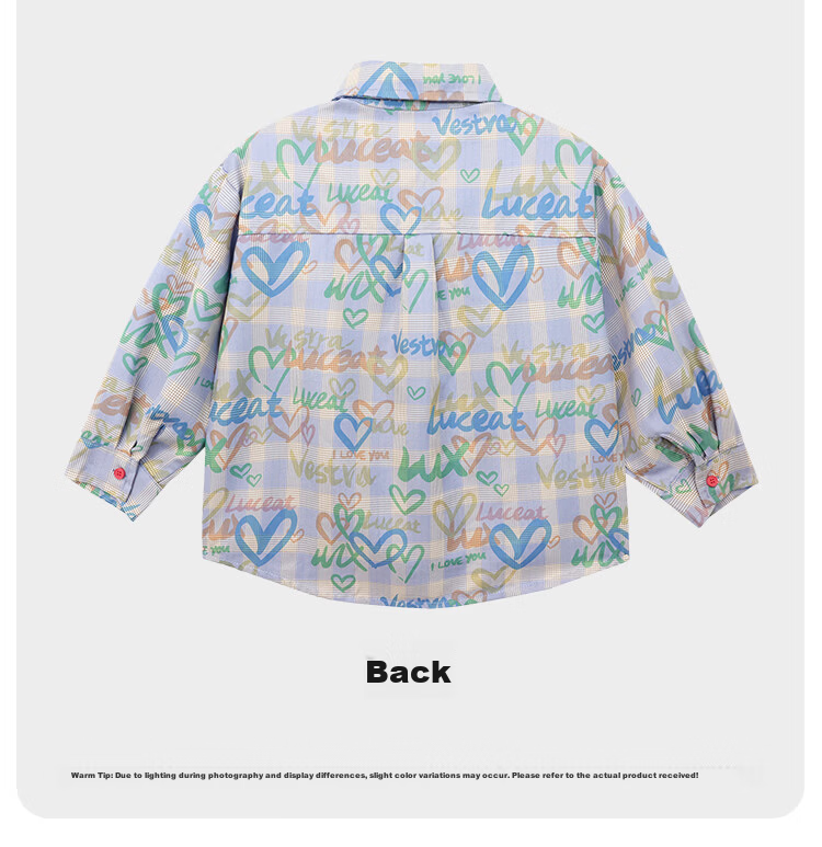 Paitown Boys' Shirt Big Kids Children's Top 2026 New Spring Plaid Long Sleeve Casual Stylish Kidswear 11