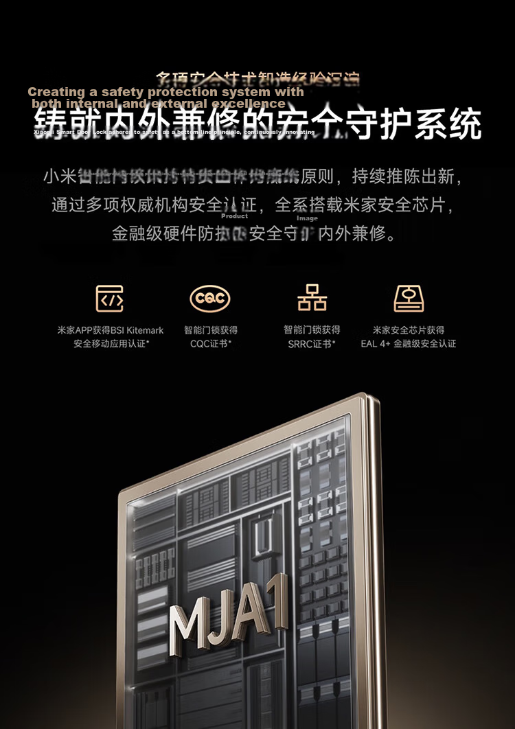 Xiaomi Smart Door Lock M40 Pro Face Recognition Palm Vein Fingerprint Electronic Anti-theft Lock 18