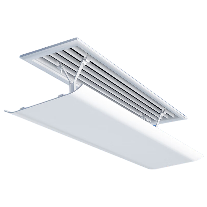 XIAO HUANG HOU Central Air Conditioning Wind Deflector, Air Outlet Cover, Office Anti-Direct Blowing Universal Extended Panel, Duct, Wind Shield, Ceiling-Mounted Unit