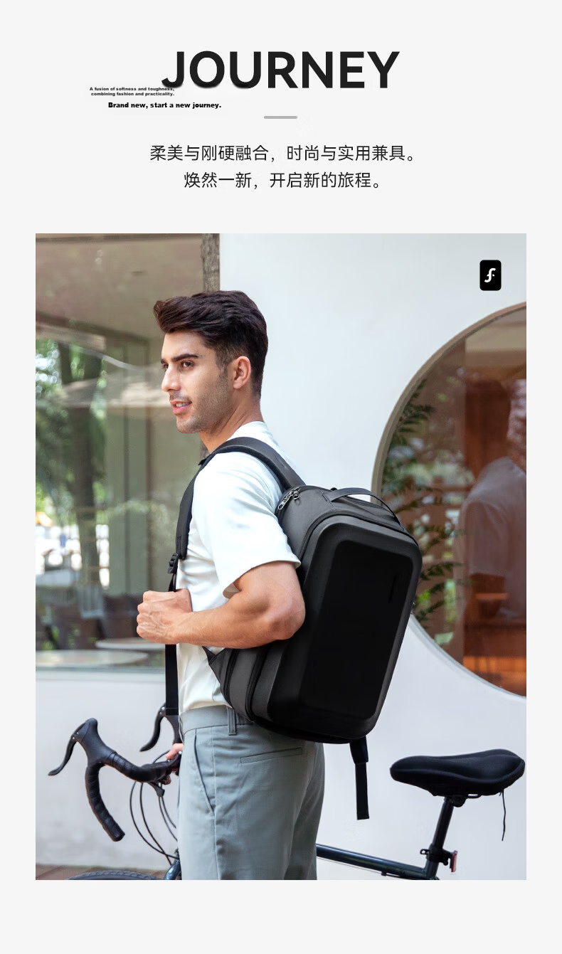 MARK RYDEN Password Lock Laptop Backpack Men Anti-Scratch Durable Business Travel Notebook Shoulder Bag MR2958 2