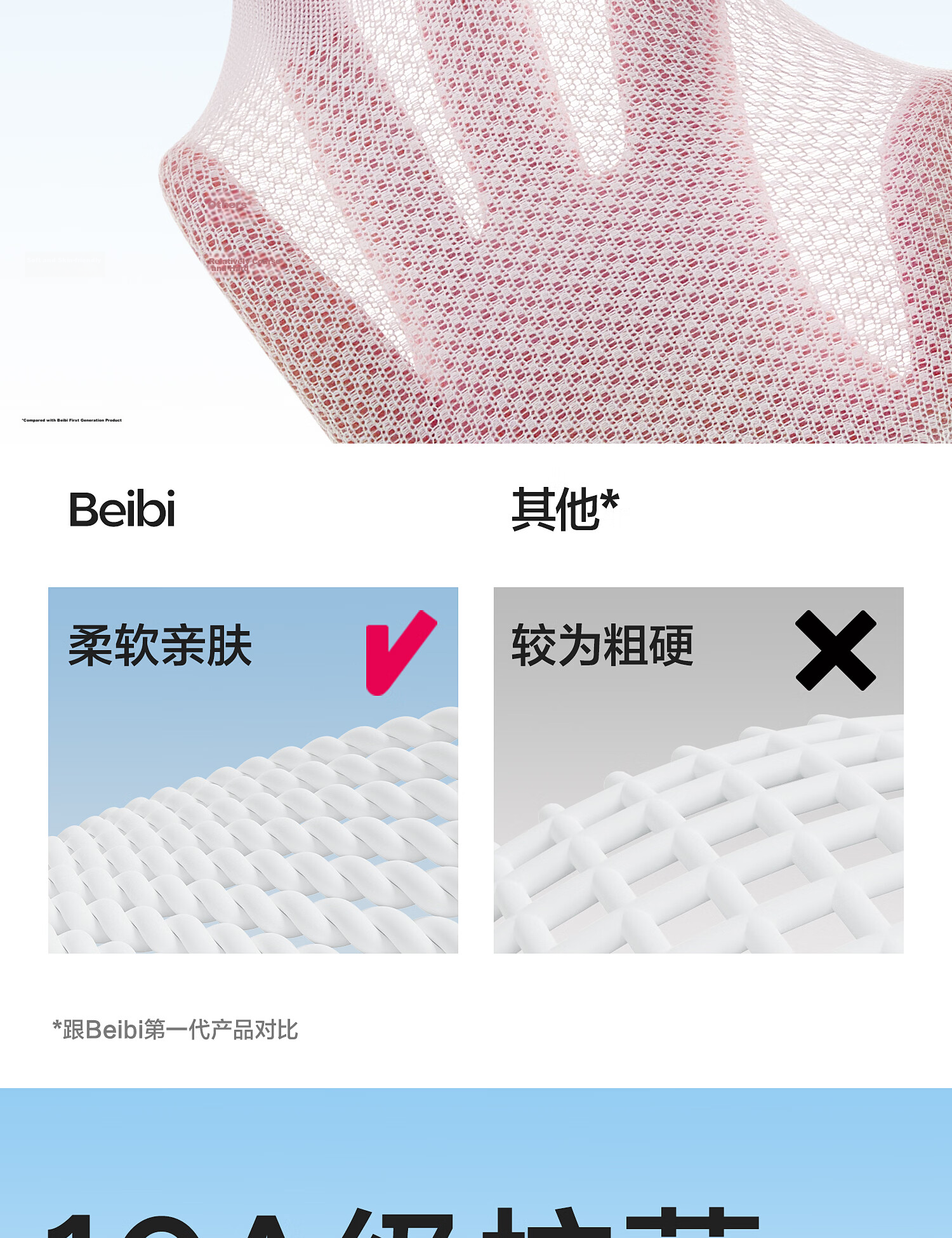 Baby Socks Spring Summer Thin Pure Cotton Class A Girls Breathable Mesh Seamless Newborn Infant Toddler Socks Non-Restrictive 5