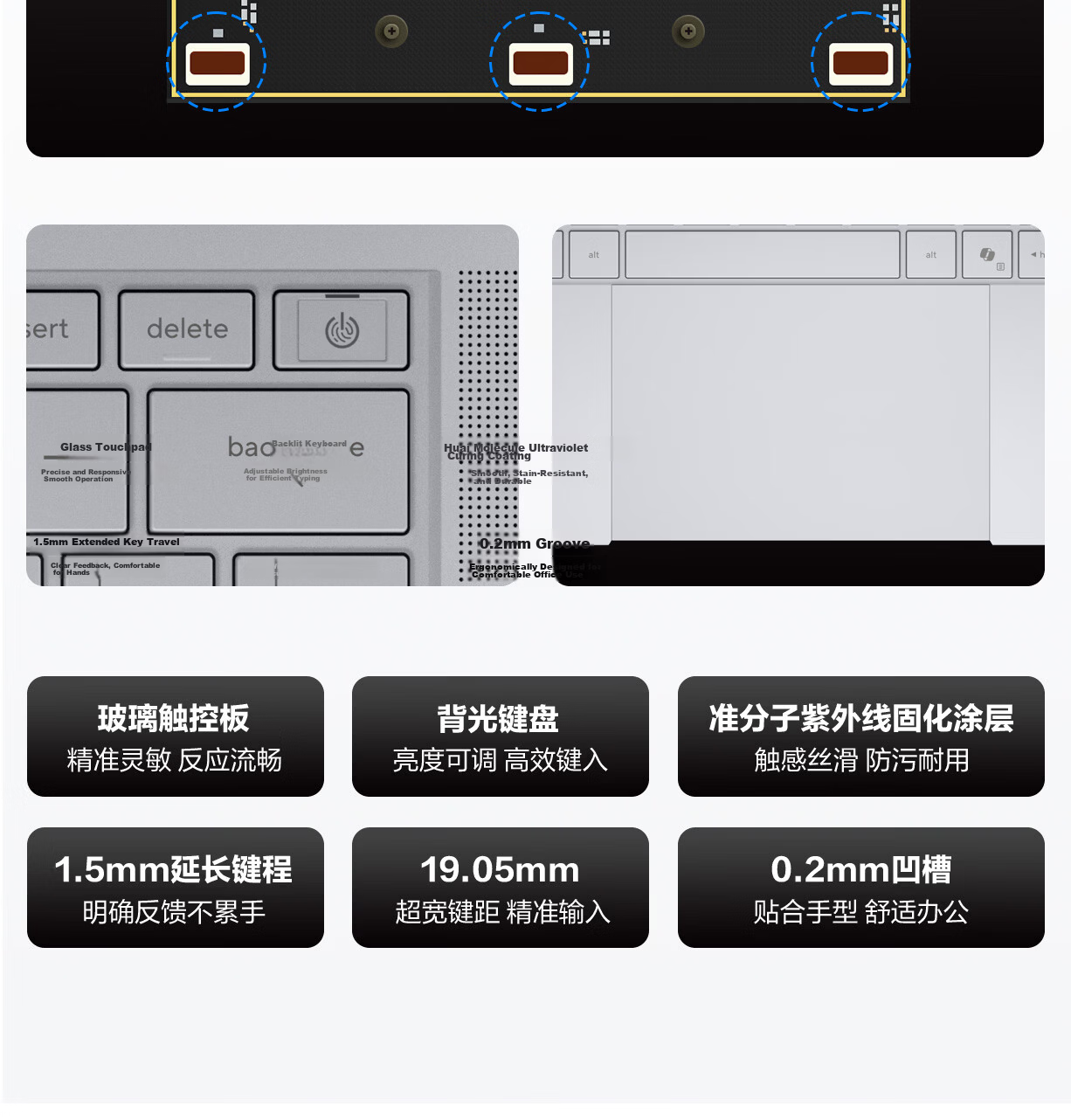ASUS Dawn Ultra 2.8K Dual-Layer OLED 1400nits Touchscreen 1.1kg AI Business Ultra-Thin Laptop (X7 358H 64GB 2TB) 24