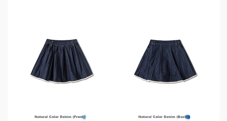Balabala [balaOne] Girls' Denim Skirt Summer 2026 Sweet Children's Skirt 14