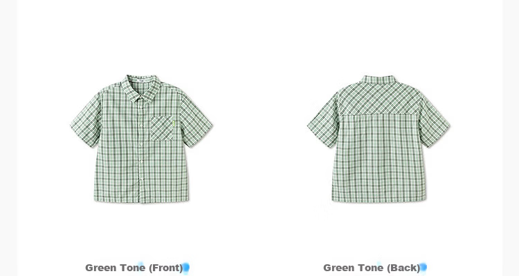 Balabala [balaOne] Boys' Short Sleeve Shirt Children's Big Kids Shirt 2026 Summer Cotton 13