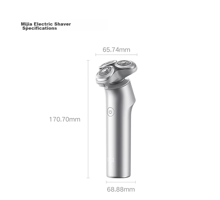 Mijia Electric Shaver Meteorite Gray Ring Lock Efficient Comfortable Shaving Minimal Tugging Birthday Gift for Boyfriend 26