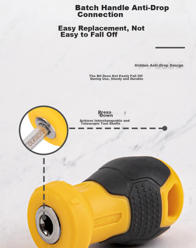 Deli Tool Dual-purpose Screwdriver 6/PH2x38mm DL636002 8