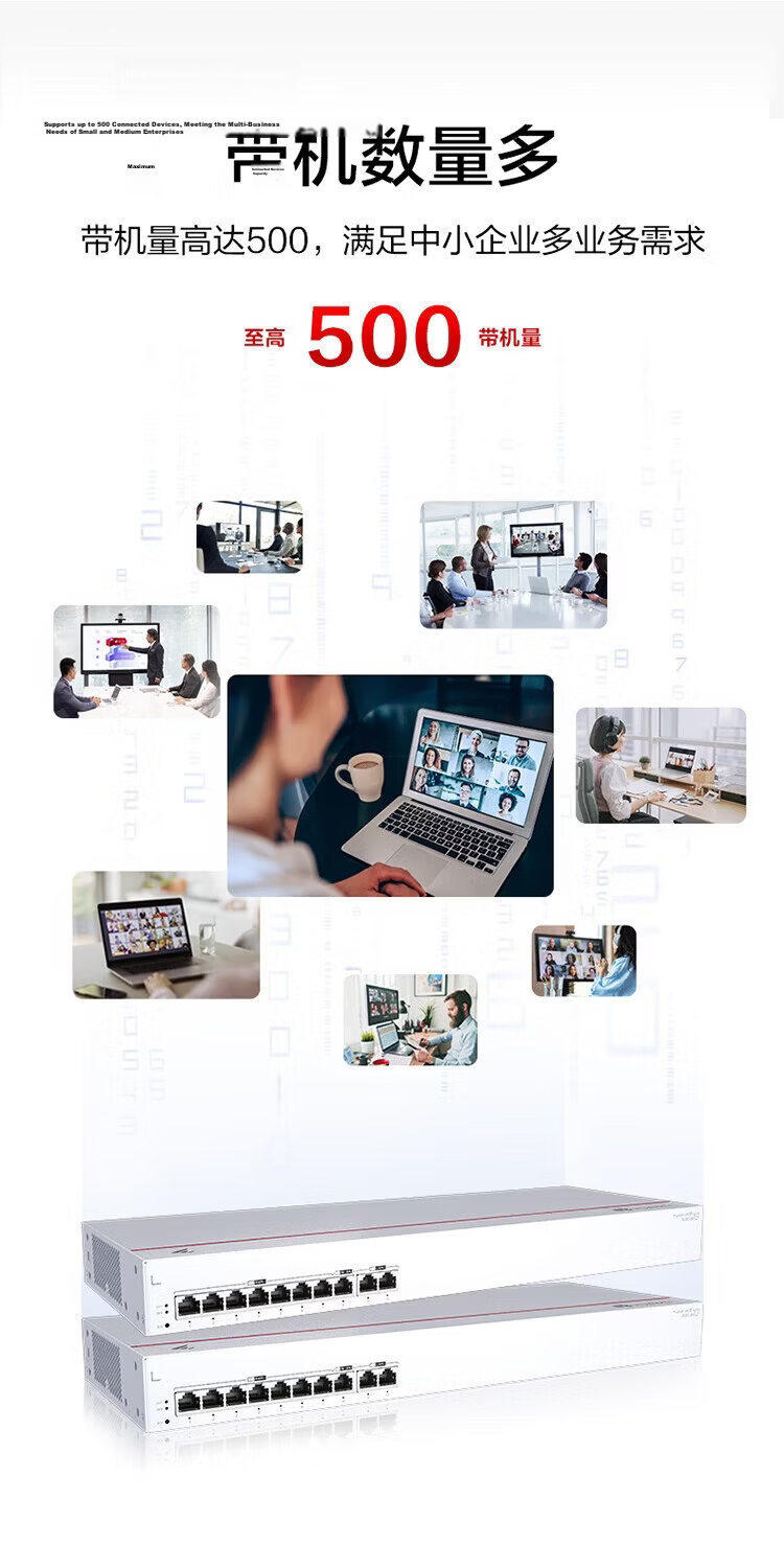 Huawei Kunling 5-Port Gigabit PoE Switch Router S380-L4P1T Enterprise Network Integrated Web Management Power 50W 3