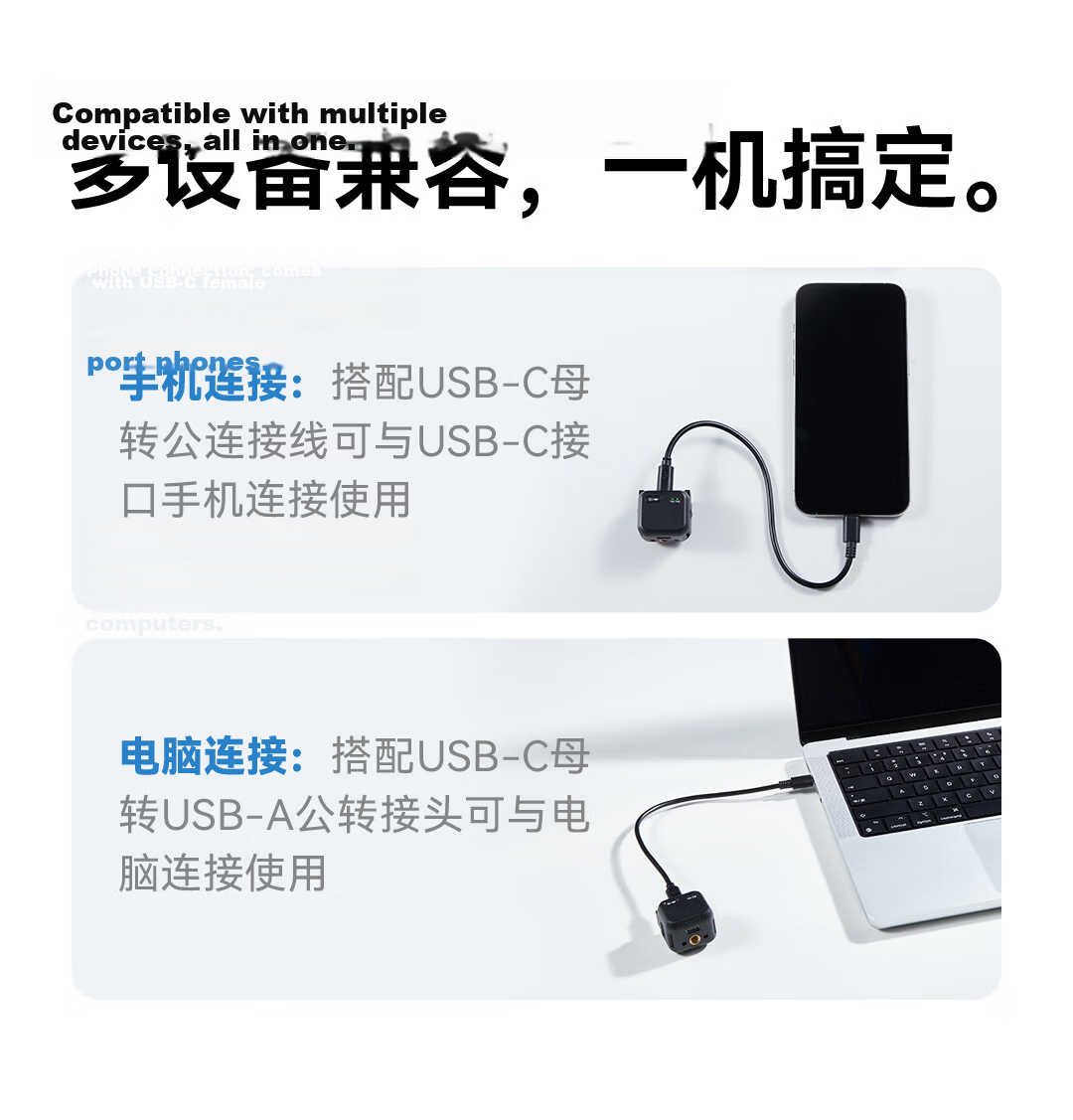 Godox Cube-OP3 Wireless Lavalier Microphone for DJI Pocket 3 Sports Camera Outdoor Vlog Recording 13