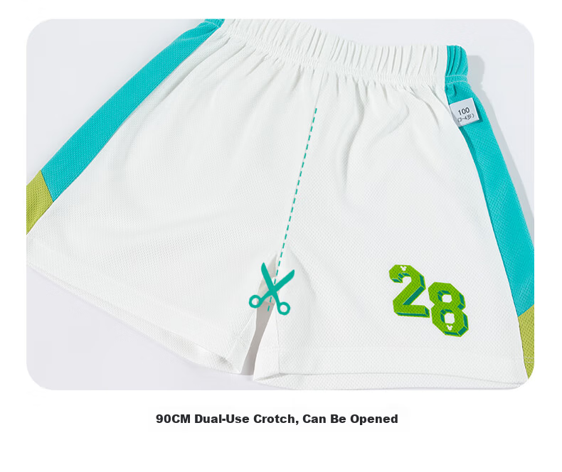 Disney Mickey Basketball Jersey Summer New Boys' Sleeveless Breathable T-Shirt Short Tennis Soccer Shirt Sky Blue 130 22